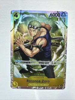Roronoa Zoro OP15-113 SR Adventure on Kami's Island One Piece TCG EN NM - Image 1