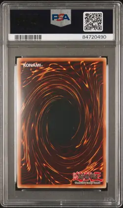 Black Whirlwind Yugioh 2009 TU01-EN005 Super Rare PSA 9 - Image 2