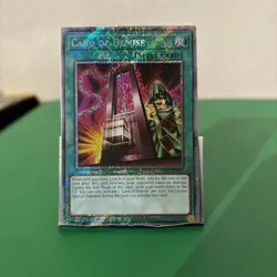 Card of Demise 1st Edition Platinum Secret Rare RA03-EN265 - Image 1