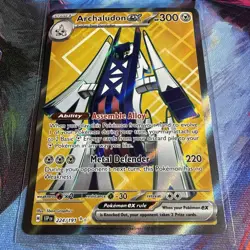 Archaludon ex 224/191 Full Art Ultra Rare SV08: Surging Sparks NM Pokemon - Image 2