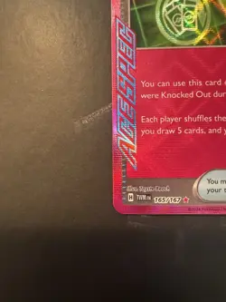 Unfair Stamp 165/167 Twilight Masquerade TWM Pokemon TCG Ace Spec NM - Image 3