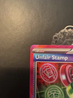 Unfair Stamp 165/167 Twilight Masquerade TWM Pokemon TCG Ace Spec NM - Image 4