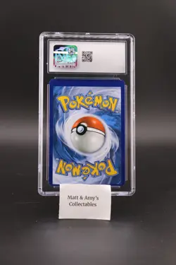2017 POKEMON SUN & MOON BURNING SHADOWS ERROR MISCUT CHARIZARD GX CGC 7.5 Pop 45 - Image 2