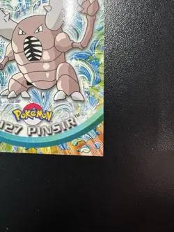 2000 Pokemon PINSIR #127 Non-Holo Topps Blue Logo 1st TV Animation NM - Image 5