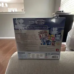 Pokemon Sword & Shield Chilling Reign Elite Trainer Box Calyrex TCG Box - Image 3
