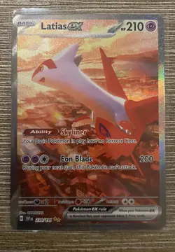 Pokemon Latias EX 239/191 Sv08: Surging Sparks SIR Pokemon TCG - Image 2