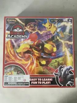 Pokemon TCG 2024 Edition: Battle Academy - Factory Sealed Box - 3 Complete Decks - Image 1