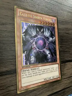 Yugioh! Caius the Shadow Monarch 1st Edition (PGLD-EN066) NM/M - Image 2