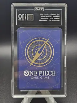 2025 One Piece Japanese PRB02 Trafalgar Law Alternate Art TAG 10 - Image 2