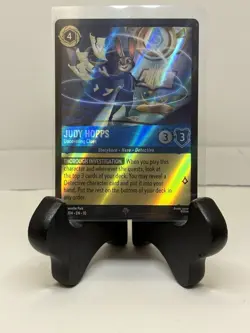 Disney Lorcana - Judy Hopps - Foil - Whispers in the Well - 156/204 - Image 1