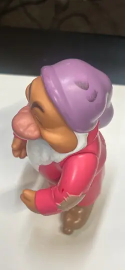 Vintage Disney Snow White Seven Dwarfs 7” PVC Figures 6 of 7 Thailand-Fairytale - Image 5