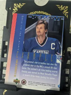 1999 Upper Deck Wayne Gretzky Living Legend #L5 A Leader by Example - Image 2