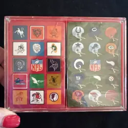 Vintage Stancraft 1963 NFL Playing Cards Hall of Fame Double Deck. Never opened - Image 1