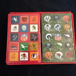 Vintage Stancraft 1963 NFL Playing Cards Hall of Fame Double Deck. Never opened - Image 2