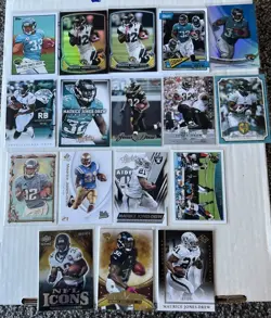 Lot Of 17 Maurice Jones-Drew Cards ( Jaguars/Raiders & UCLA) SP & More! - Image 1