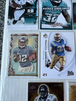Lot Of 17 Maurice Jones-Drew Cards ( Jaguars/Raiders & UCLA) SP & More! - Image 4