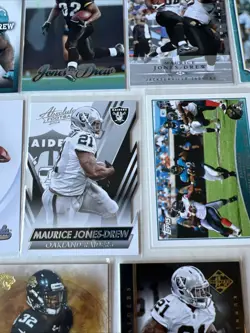 Lot Of 17 Maurice Jones-Drew Cards ( Jaguars/Raiders & UCLA) SP & More! - Image 5