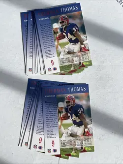Lot Of 20 1994 Classic Football #9 Thurman Thomas Buffalo Bills - Image 4