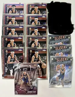 2025-2025 Topps Chrome Jeremiah Fears Rookie Card Lot of 14 - Image 1