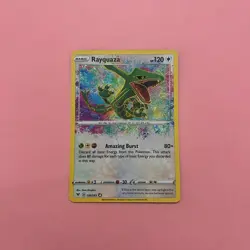 Rayquaza 138/185 NM Vivid Voltage Holo Amazing Rare Pokemon Card English TCG - Image 1
