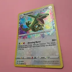 Rayquaza 138/185 NM Vivid Voltage Holo Amazing Rare Pokemon Card English TCG - Image 5