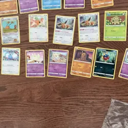 Pokemon TCG Regular Card Lot 19 Carvanha Diglett Baltoy Snom Inkay - Image 5