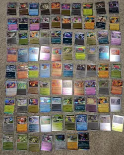 Pokemon Card Holos Bulk Lot - Image 1
