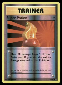 Pokemon Cards Super Potion 87/108 Reverse Holo Evolutions Uncommon NM - Image 1