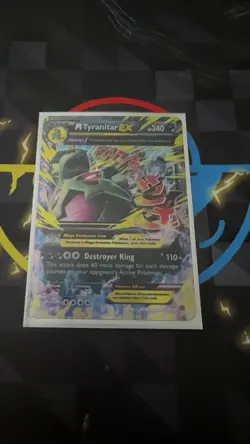 M Tyranitar EX Mega Evolution Holo Card Lot Charizard Tyranitar English - Image 1