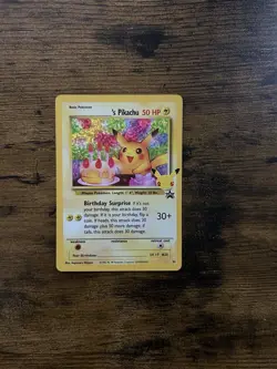 Pokemon TCG Birthday Pikachu Trading Card #24 Celebrations Classic Collection Nm - Image 1