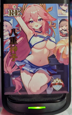 Yae Miko Genshin Impact RL-04 Goddess Story Wind Moon Boundless 2 Waifu Card - Image 1