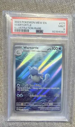 Pokemon TCG Card - Scarlet & Violet 151 English - Wartortle 171/165 - PSA 9 MINT - Image 1