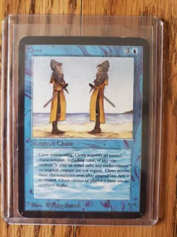 Magic The Gathering CLONE ALPHA Light to Moderate Play SEE PHOTOS - Image 1