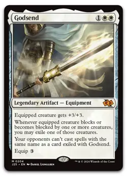 Godsend #204 (LP) Foundations Jumpstart J25 Magic MTG - Image 1