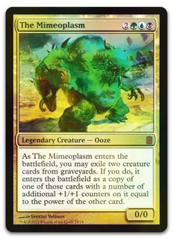 The Mimeoplasm #12 (Foil) (LP) Commander's Arsenal CM1 Magic MTG - Image 1
