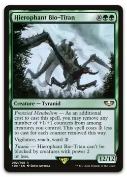 Hierophant Bio-Titan #92 (LP) Warhammer 40,000 40K Magic MTG - Image 1