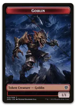 Goblin Token #12 (LP) Dominaria United DMU Magic MTG - Image 1