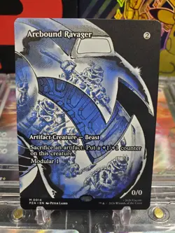 Arcbound Ravager 0014 Mythic PZA Non Foil Artifact Creature MTG TMNT - Image 1