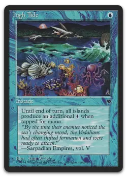 High Tide (Weber) (NM) Fallen Empires FEM Magic MTG - Image 1