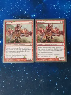 Dumb Ass Unhinged - MTG x2 - Image 1