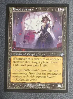 Blood Artist (Retro Frame) #372 (LP) Innistrad Remastered INR Magic MTG - Image 1