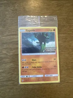 Zygarde 72/131 Exclusive Cosmos Holo SEALED Pokemon Card English - Image 1