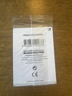 Zygarde 72/131 Exclusive Cosmos Holo SEALED Pokemon Card English - Image 2
