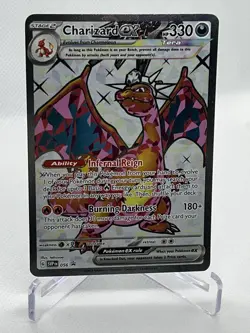 Charizard ex SVP056 Black Star Holo Promo NM Pokemon TCG A31 - Image 1