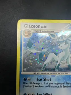 Glaceon 20/100 - Diamond Pearl Majestic Dawn Holo Cosmos Rare Pokemon - LP - Image 2