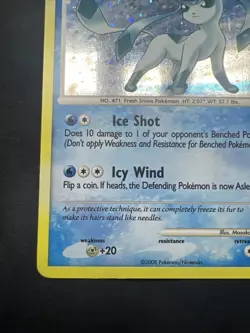 Glaceon 20/100 - Diamond Pearl Majestic Dawn Holo Cosmos Rare Pokemon - LP - Image 5
