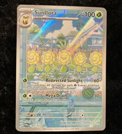 Pokemon Sunflora 169/167 Twilight Masquerade Illustration Rare (NM) - Image 1