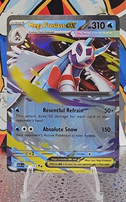 Pokemon Mega Froslass EX 047/217 Stage 1 Mega Evolution EX 310HP - Image 1