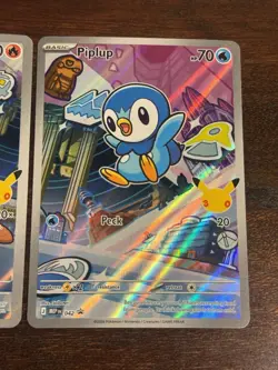 Pokemon 2026 First Partners Illustration Collection Promo Set - Sinnoh Starters - Image 4