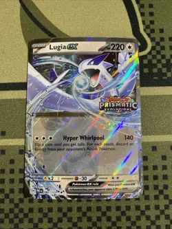 Lugia Ex 082/131 Double Rare Prismatic Evolutions Stamped Promo Pokemon TCG - Image 1